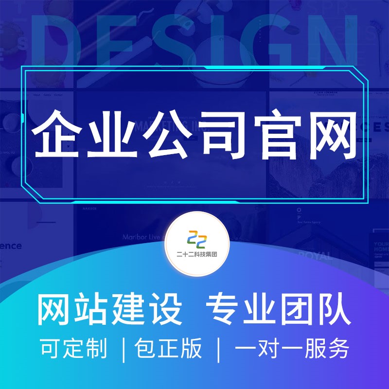 公司官网制作网站建设网站定制企业网站建站制作网站二次开发客服